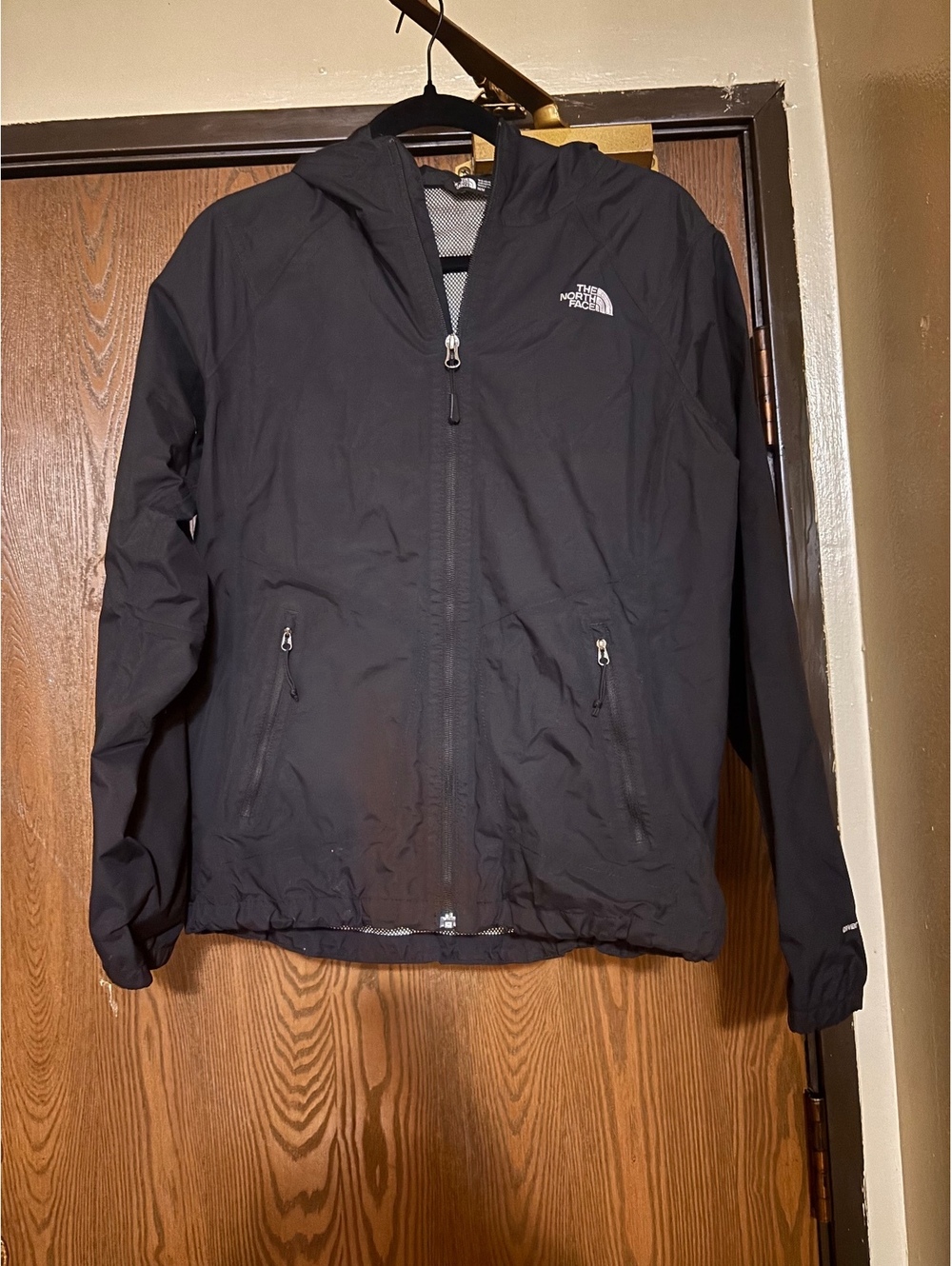 The North Face Black Windbreaker Rain Jacket